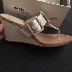 Coach sandals new
